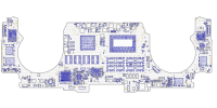 APPLE MACBOOK PRO 15" TOUCH BAR 2019 SAFFORO 820-01814 BOARDVIEW