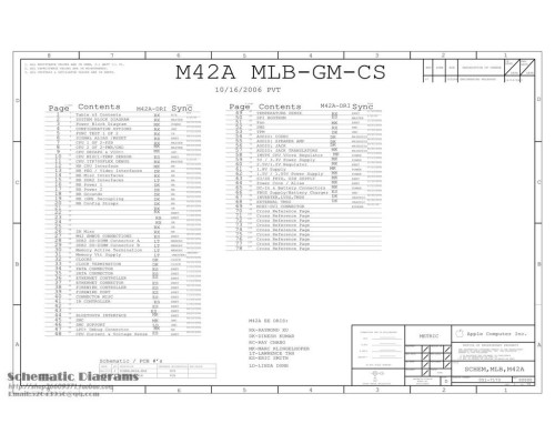 APPLE M42A MLB-GM-CS SCHEMATIC – 820-1889 – SCHEM,MLB,M42A APPLE M42A MLB-GM-CS SCHEMATIC – 820-1889 – SCHEM,MLB,M42A